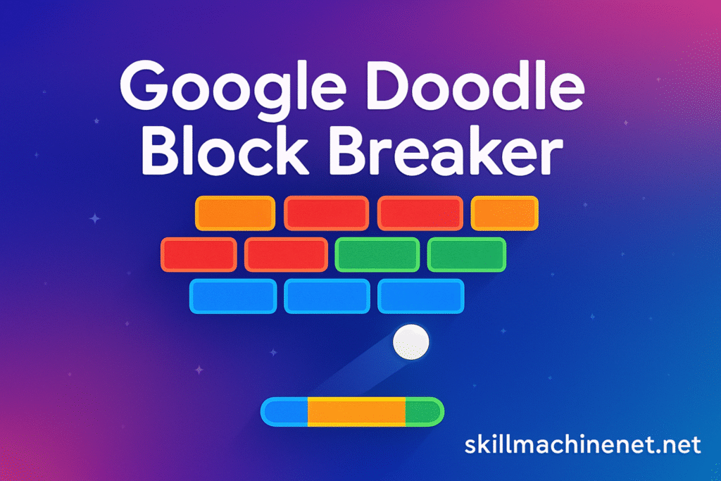 Google Doodle Block Breaker