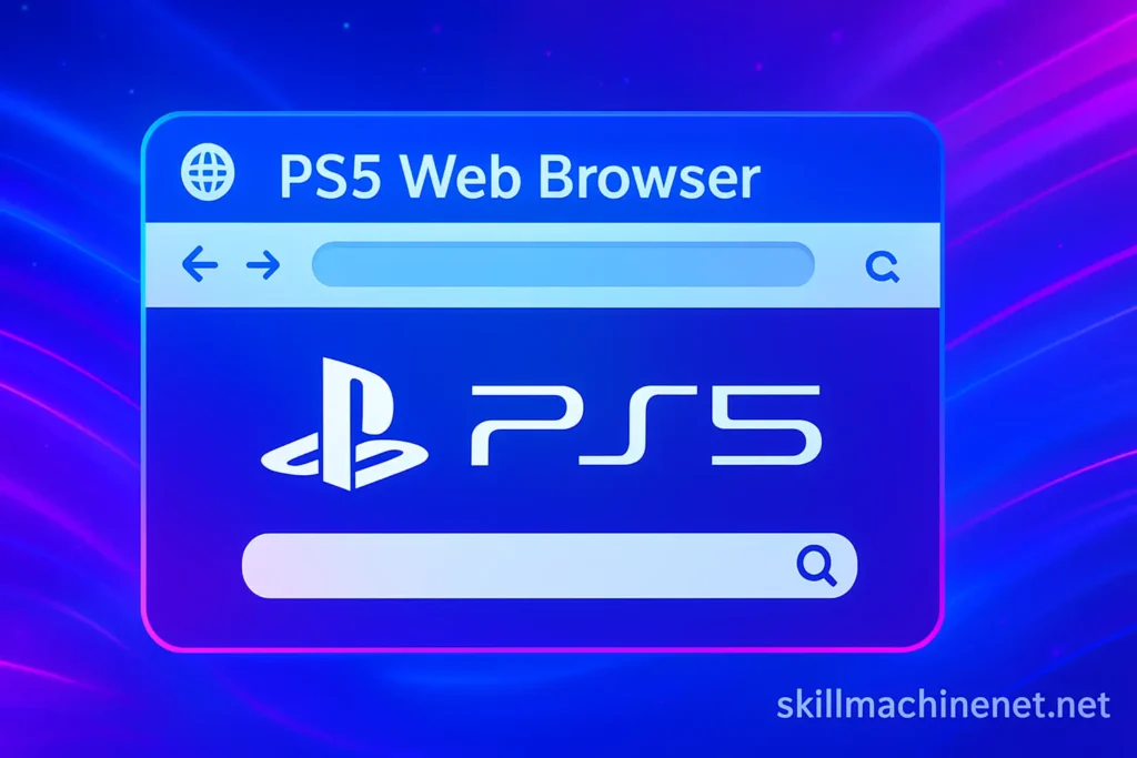PS5 Web Browser