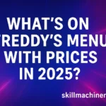 Freddy's Menu with Prices