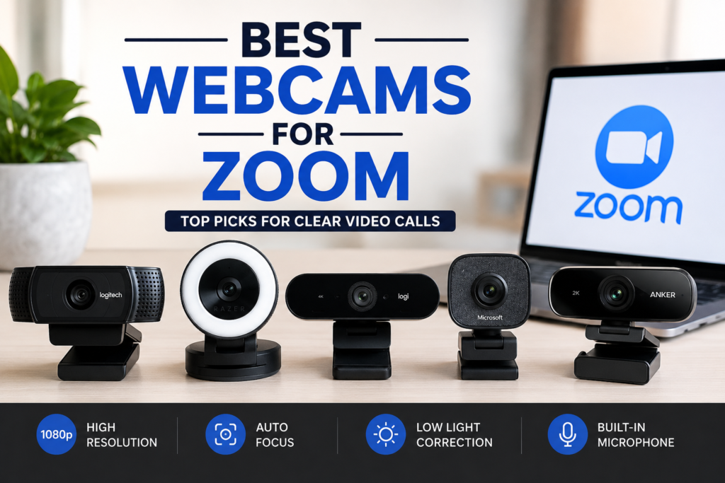 Best Webcams for Zoom: Top Picks for Clear Video Calls