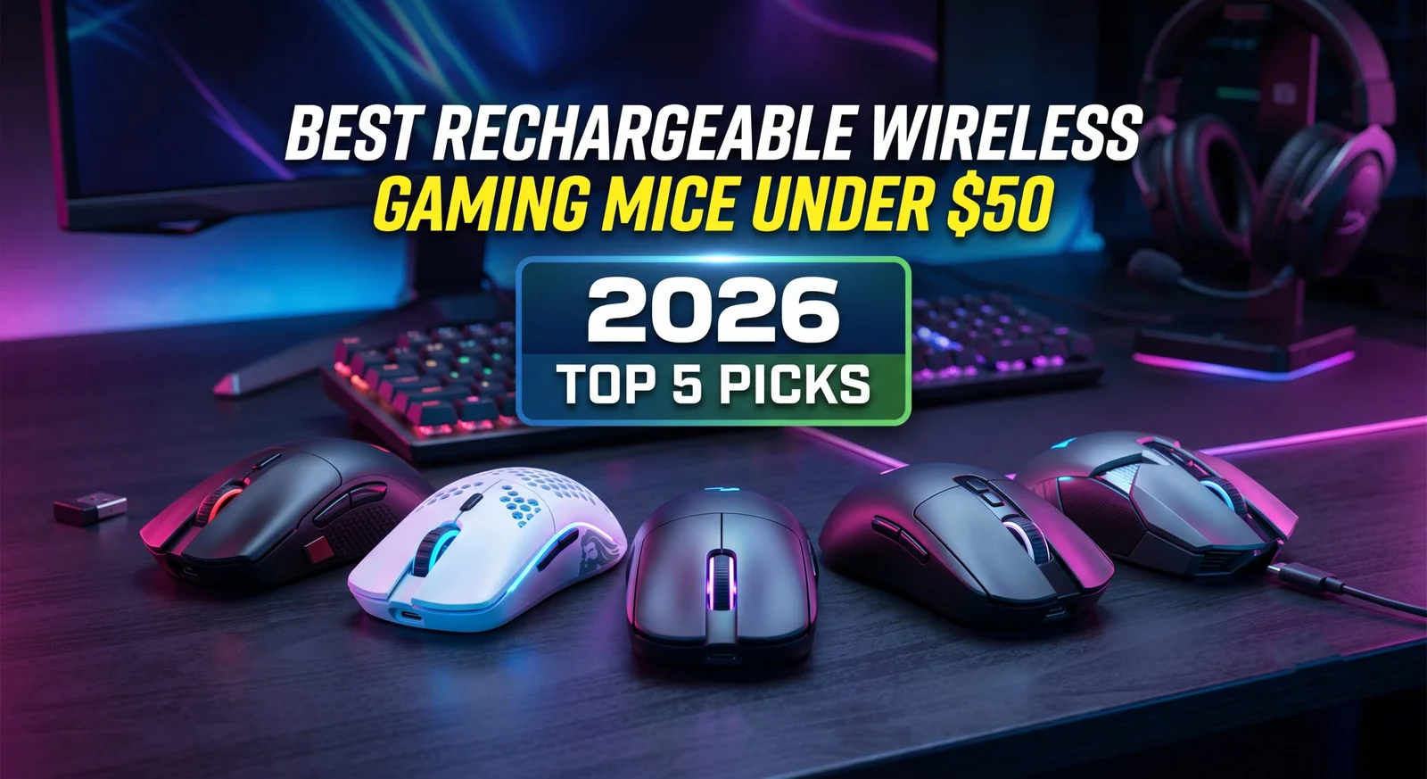 Best Wireless Mouse Under 50 | Top Budget Picks 2026
